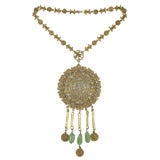 Goldette Asian style Pendant Necklace