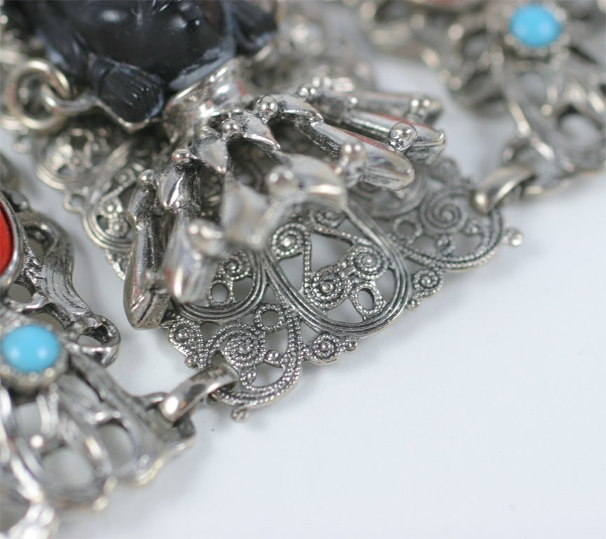 Selro Bracelet orné de « argent », bijoux de fantaisie en vente 1