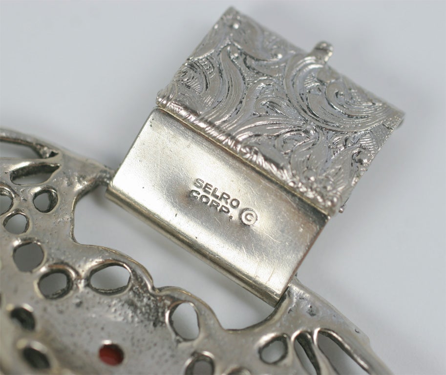 Selro Bracelet orné de « argent », bijoux de fantaisie en vente 3
