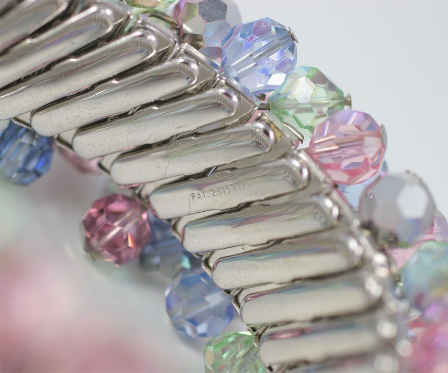 Stretch Bracelet with Crystal Beads 2