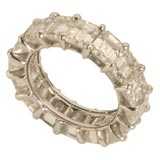 Emerald Cut Eternity Band