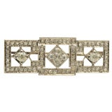 Antique Very Beautiful Art Deco Brooch