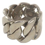 YSL Couture Gun Metal bracelet