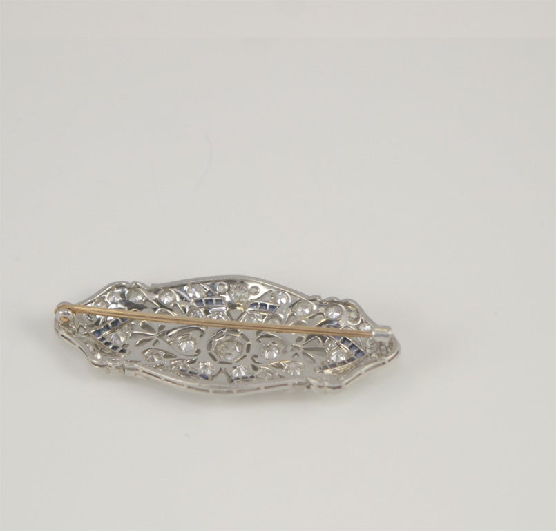 1920's Fillagree Brooch For Sale 1