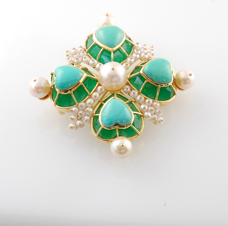 Tony Duquette Brooch Style #2-253