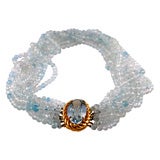Aquamarine Necklace by Tony Duquette