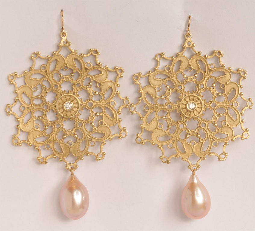 "Snowflake" Earrings