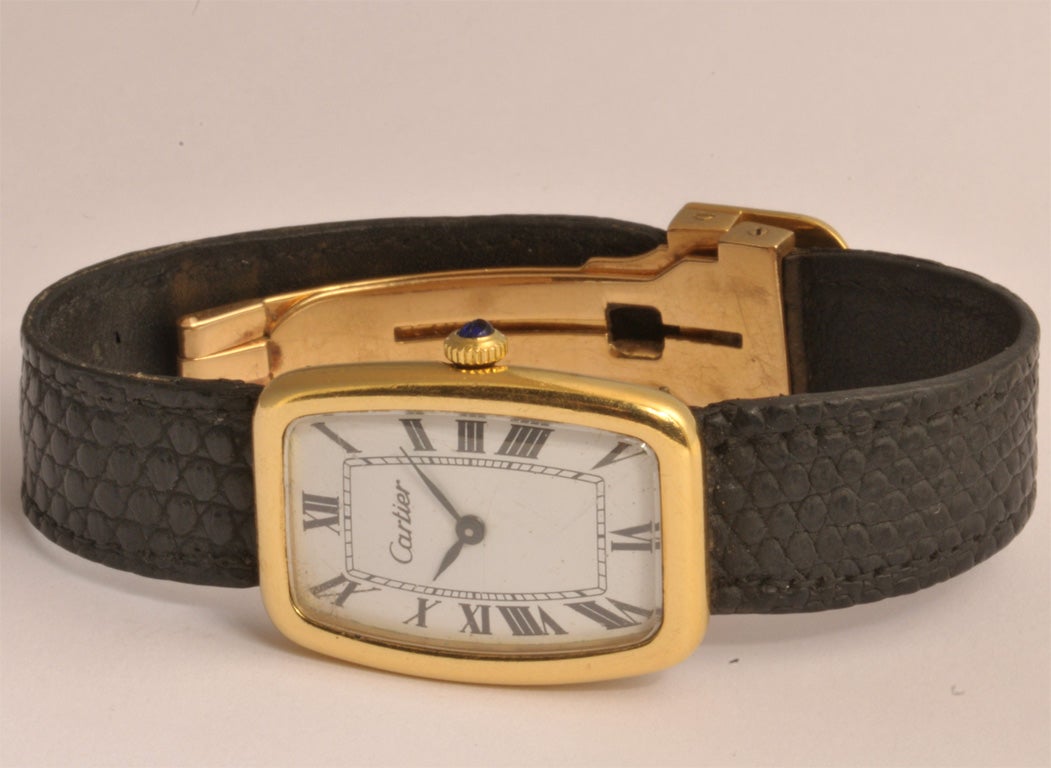 shop cartier tonneau watch