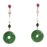 Art Deco style earings