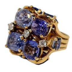 Ceylon Sapphire Ring by SEAMAN SCHEPPS 11