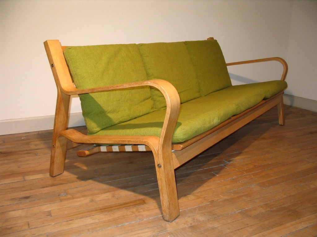 Settee / Loveseat by Hans Wegner at 1stdibs