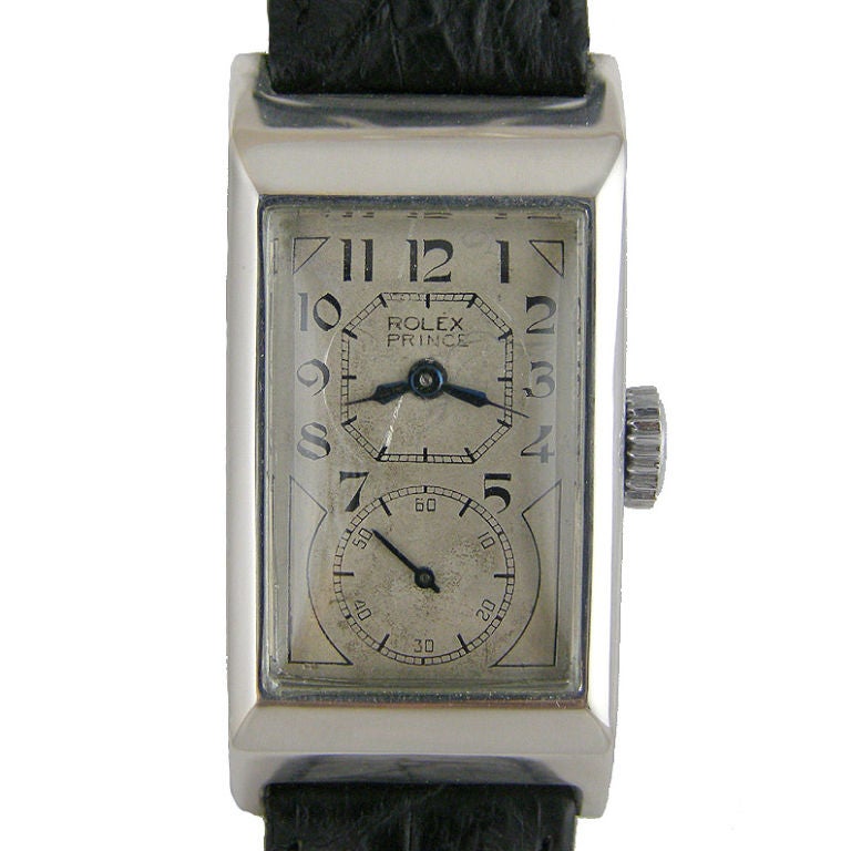 Rolex "Steelium" duo dial Prince  "Doctor's Watch" ref #1345