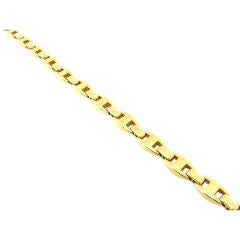 Hermes Gold Link Necklace