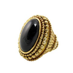 Gucci Onyx Cocktail Ring