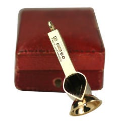 Cartier London 9k Cigarette Cutter In Fitted Box