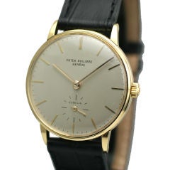 Patek, Philippe & Co. Calatrava Retailed by Gübelin Ref. 3410