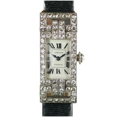 Cartier Diamond Deco Evening Watch