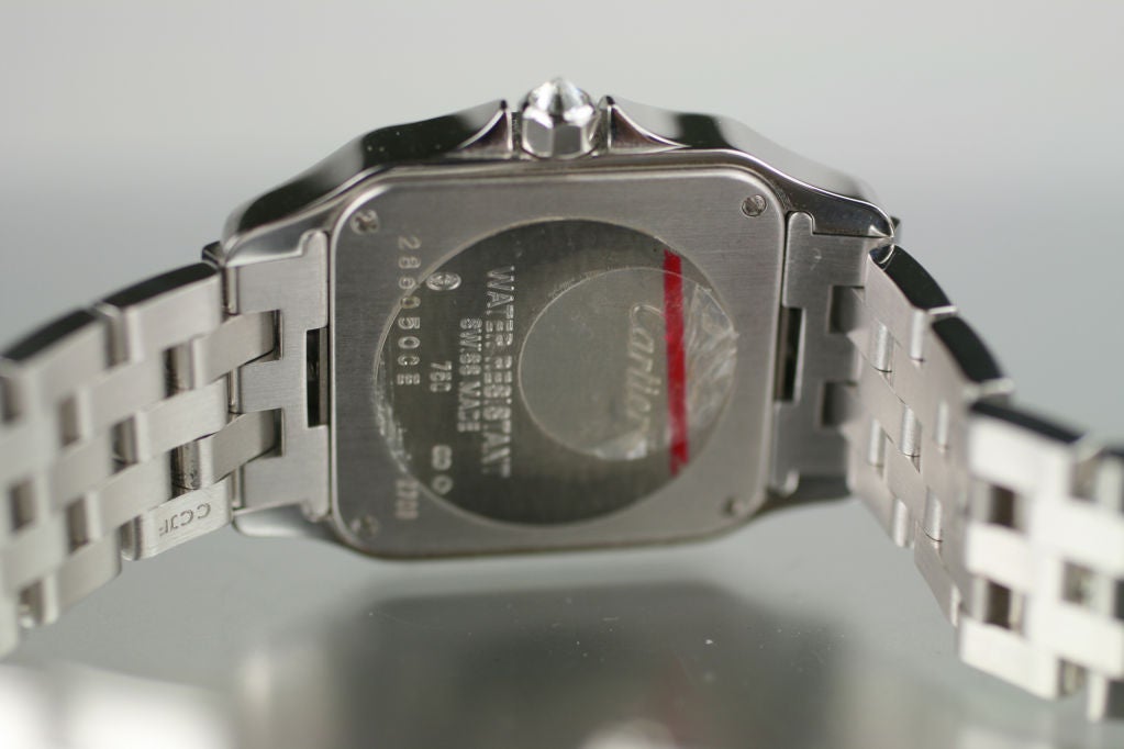 Cartier Santos Demoiselle 18k with Diamonds 3