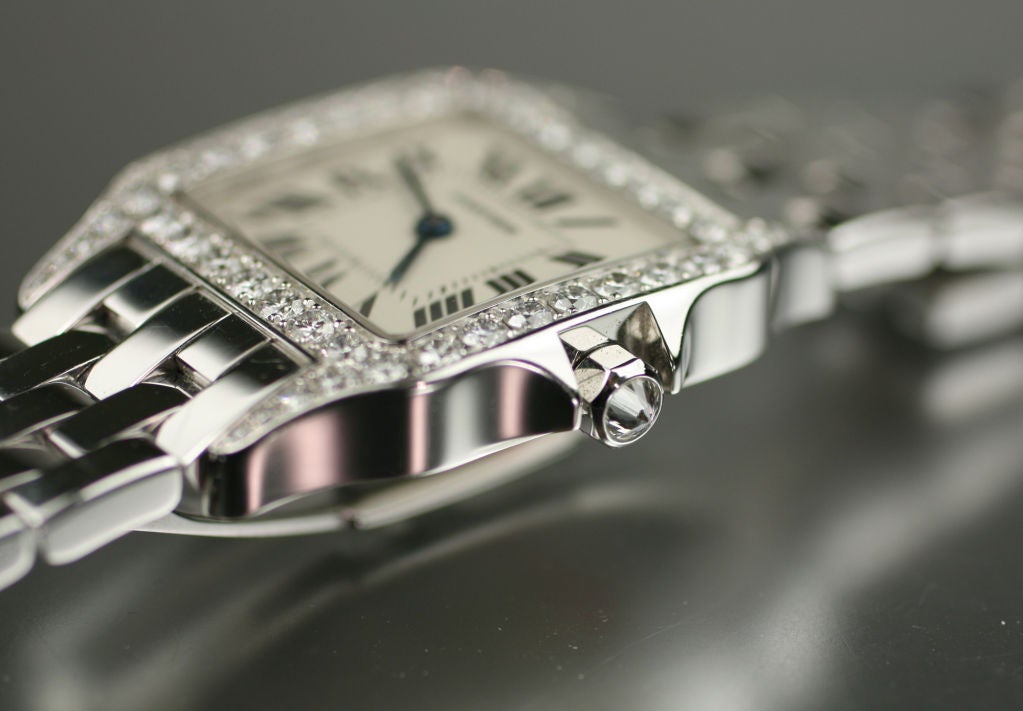 Cartier Santos Demoiselle 18k with Diamonds 2