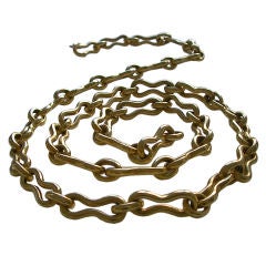 Massive Gold Long Chain by Tiffany c1970