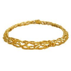 Gold Choker by Arthur King circa 1970