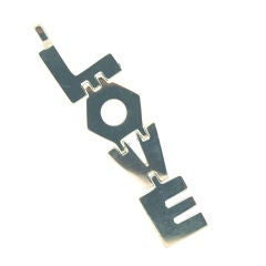 Aldo Cipullo for Cartier 1970s LOVE Pendant