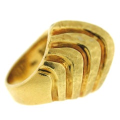 Cartier Gold Dome Ring
