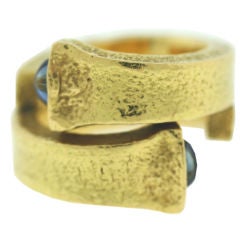 Fabulous David Webb Nail Ring