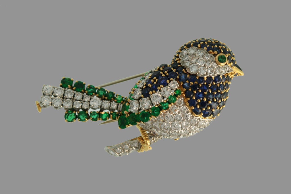 Van Cleef & Arpels Paris Bird Brooch