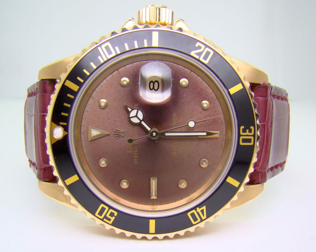 1980's Rolex Submariner One-of-a-kind Color Change Nipple Dial