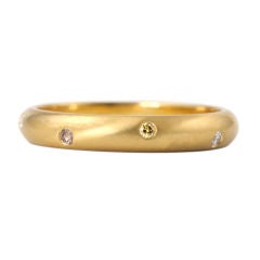 22KT Gold and Diamond Band