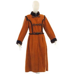 1980s Yves Saint Laurent Russian Collection Shearling
