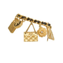 Vintage Be Charmed! 1980s Chanel Charm Bracelet
