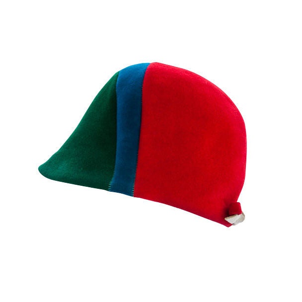 Tricolor graphic design  Jockey hat