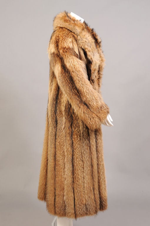 Yves Saint Laurent Tanuki Coat