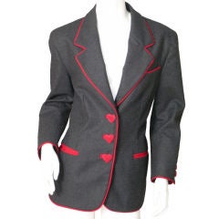 Vintage Franco Moschino Heart Jacket