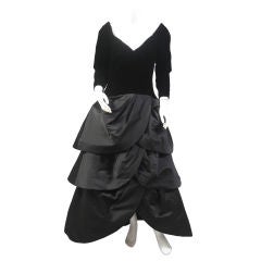 Vintage Arnold Scaasi Evening Gown