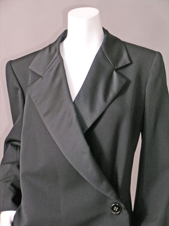 Yves St. Laurent  Le Smoking  Kleid