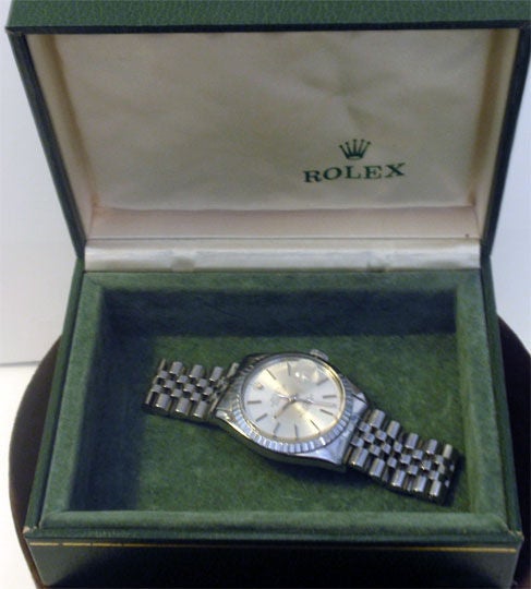 ROLEX For Tiffany, Oyster Perpetual DateJust Men's Watch, C 1972 8