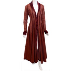 Kaat Tilley Evening Coat, Personal Property of Melanie Griffith
