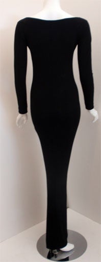 Gucci Black Stretch Dress, Personal Property of Melanie Griffith 1