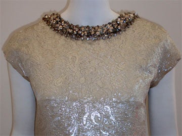 dior glitter dress