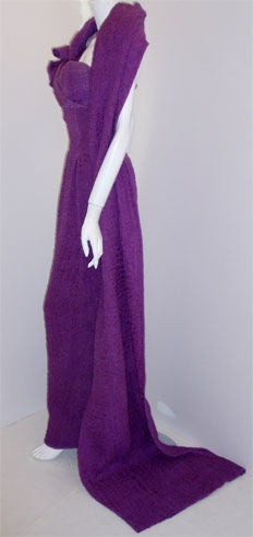 purple haute couture