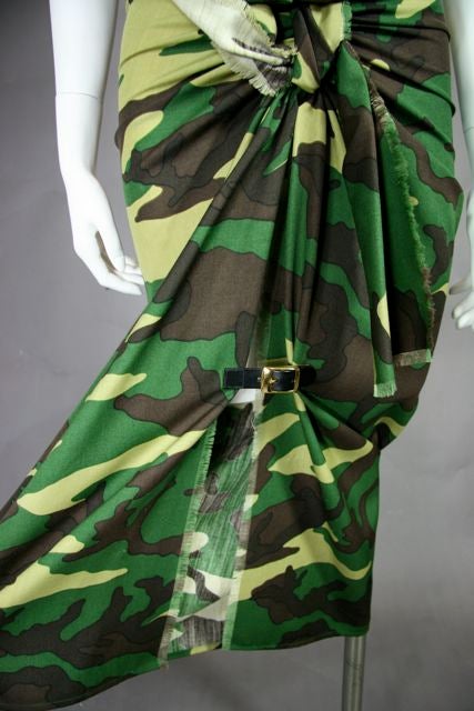 Moschino Three Piece Camouflage Suit 4
