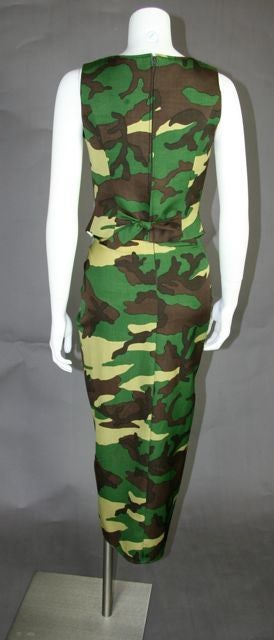Moschino Three Piece Camouflage Suit 6