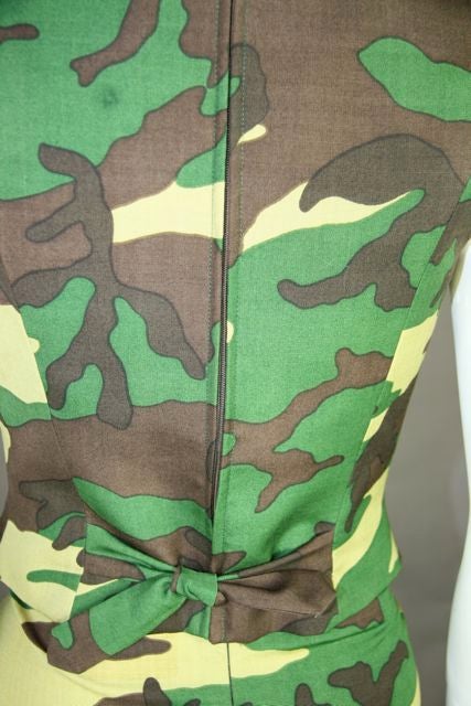 Moschino Three Piece Camouflage Suit 5