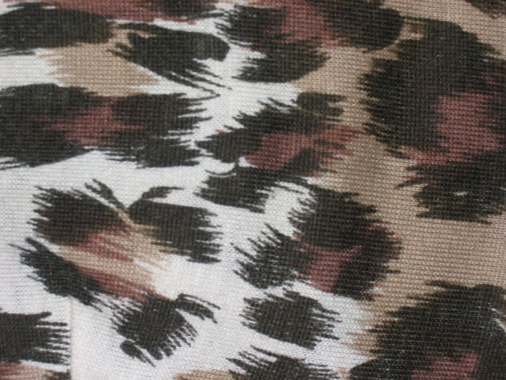 Iconic DVF Leopard Print Wrap Dress 3