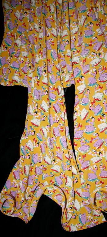 Chloe Silk Sun Dress with Front Scarf Tie 3