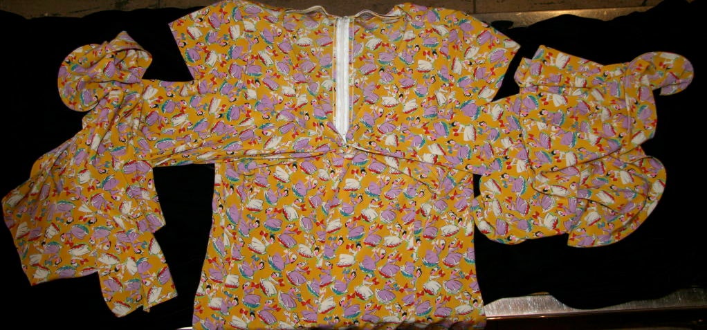 Women's Chloe Silk Sun Dress with Front Scarf Tie