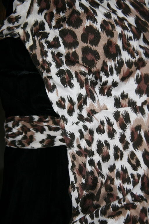 dvf leopard wrap dress
